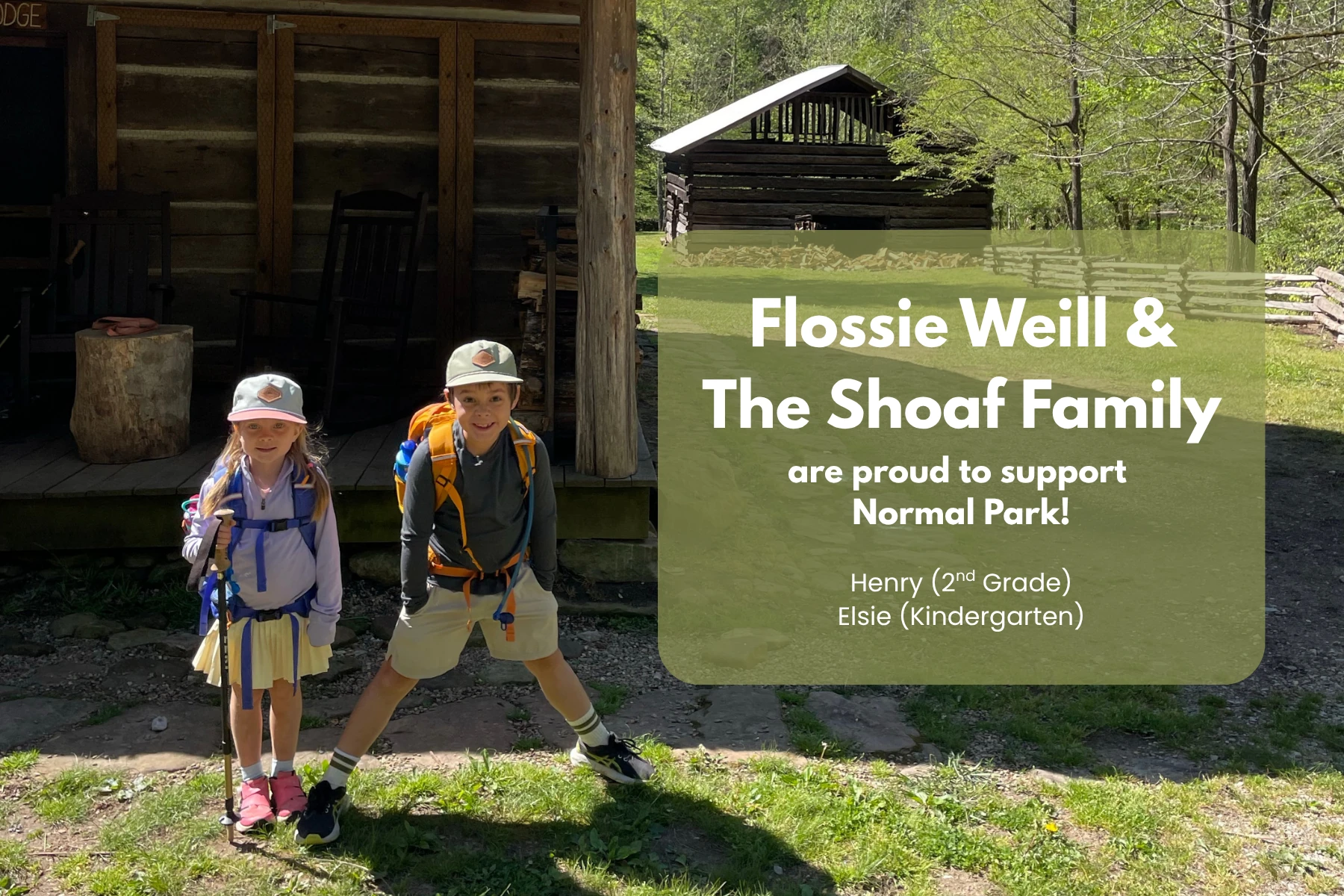 Flossie Weill and Christine & Alex Shoaf sponsor artwork